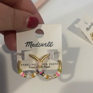 Madewell earrings! Never worn.